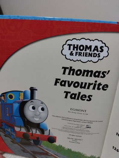 Thomas & Friends Favourite Tales Hardback Book