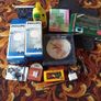 Garage & Household Clearance Job Lot. Vintage Lights, Darts, Clock & Storage Tub Image 4