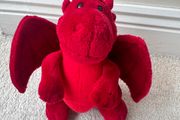 Suki 14444 Dragon Red approx. 18 cm. Plush Used Please see photos