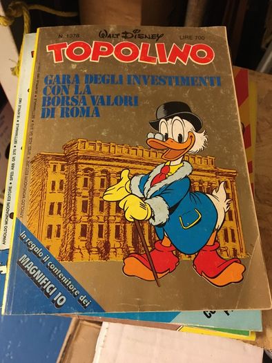 Mickey Mouse Italian Magazine 70's and 80's lot of 70
