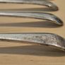 Antique XIX Century Nevada Silver Plated D&A (Daniel & Arter) Birmingham hallmarked Canteen Collectible Spoons Vintage Cutlery set of 6 Image 5