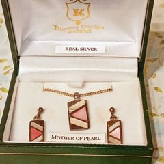 Mother of Pearl Inlay Jewellery Set