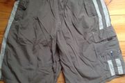 XL Khaki Green Swim Shorts