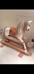 Hand Crafted Wooden Rocking Horse