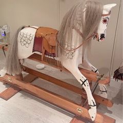 Hand Crafted Wooden Rocking Horse