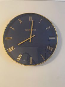Mirror and clock