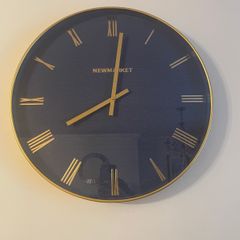 Mirror and clock