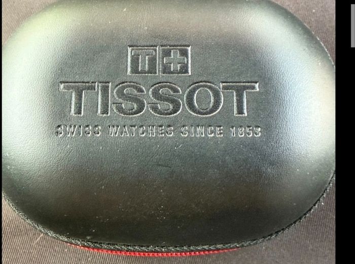 Tissot Watch T-race Chronograph Red Strap & Black Dial Motogp