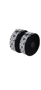 Road Bike Handlebar Tape, Black & White, New