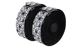 Road Bike Handlebar Tape, Black & White, New
