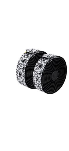 Road Bike Handlebar Tape, Black & White, New