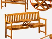 Garden Bench Weatherproof Wood