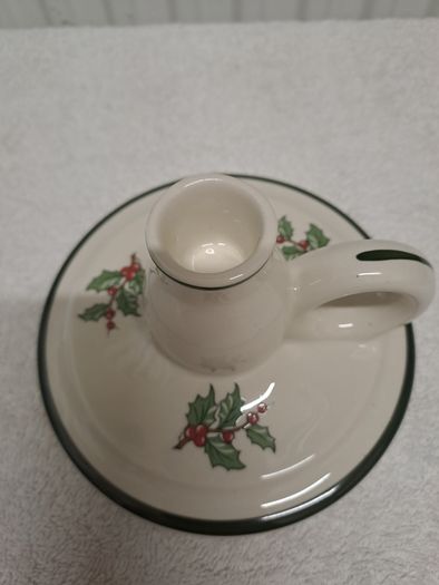 Vintage Cuthbertson candle holder Christmas
