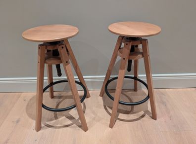 IKEA oak stools