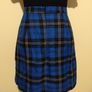 Blue Check Skirt, New With Tags Image 6