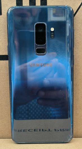 Samsung Galaxy S9+ Plus Blue 128GB 6GB RAM Unlocked (Screen Has a Crack)