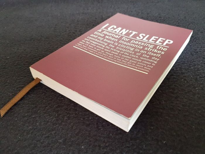 "I Can't Sleep" Journal