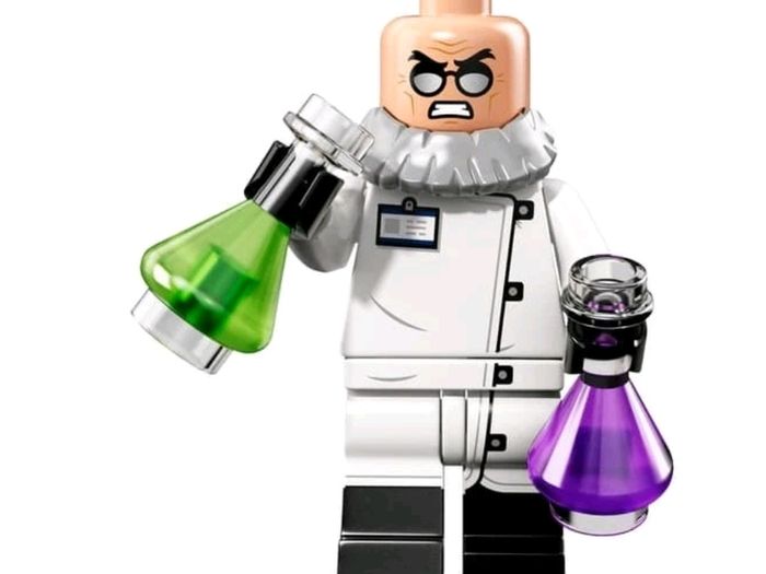 Lego HUGO STRANGE Minifigure Lego Batman Lego Minifigure