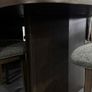 210cm Dark Brown Oak Dining table, Ex Display Like New Image 9