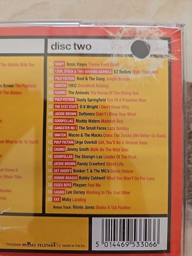 The Ultimate Gangster Movie Soundtrack 2CD