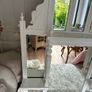 shabby chic over the mantle mirror Image 6