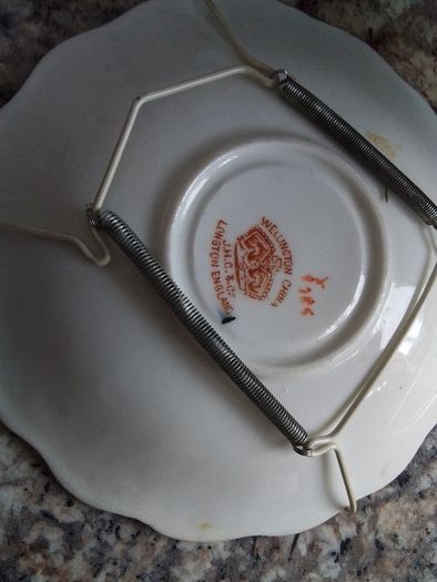 J.H.G.& Co. China Saucer