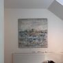 Large Textured Abstract Canvas Image 2