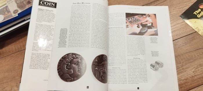 Coin and note book