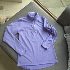 Under Par ladies mauve golf top uk10
