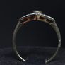 Vintage 9ct Gold Ruby & Diamond Ring Birmingham Hallmarked Size 52 1.81g Image 5
