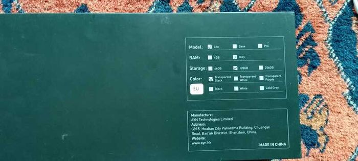 AYN Odin Lite 128gb