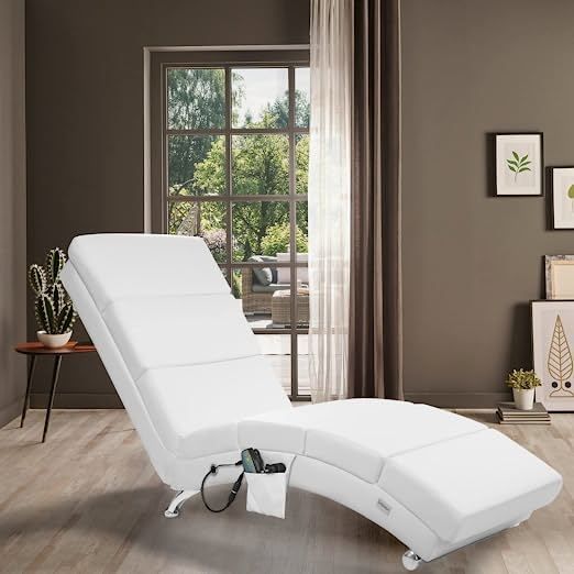 Recliner chair with heating and massage function, ergonomic, living room recliner chair