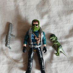 Dennis Nedry action figure - jurassic park 1993 kenner