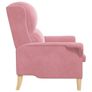 Armchair Pink Velvet Image 5