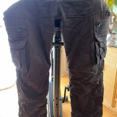 Course Aramid Reinforced Loose Fit Cargo Motorcycle Trouser 34/32