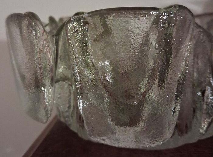 Mid century / Ravenhead Glass Bowl / 1960