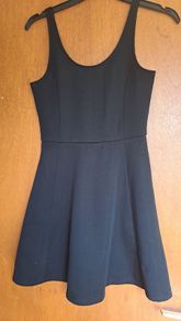 H&M black dress size 8