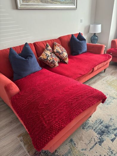 DFS sofa patterdale Joules designer