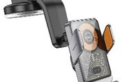 Hoco HW8 Automatic Clamping Dash &amp; Glass Wireless Charging Phone Holder 15W