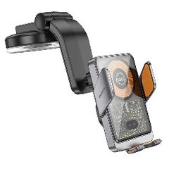 Hoco HW8 Automatic Clamping Dash & Glass Wireless Charging Phone Holder 15W