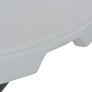 Folding Bar Table White 80x110 cm HDPE Image 5