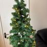 6ft christmas tree with lights and stand Image 6