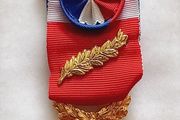 V Republic Medaille d,honneur du Travail, Ministry of Labour, Gold,  AU