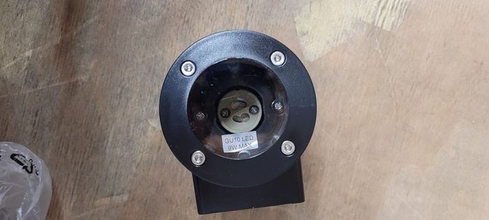 Ksr1500 black gu10 downlight x4