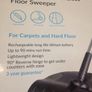 Cordless Floor Sweeper Rechargeable Image 3