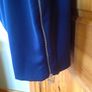 BNWT Lipsy Navy Sateen Wrap Shift Dress Size 10 Image 4