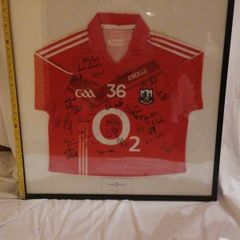 Signed Cork 2010 Football Jersey Winning All Ireland Team