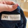 Zara Denim Blouse Image 3