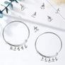 156Pcs/6 Sets ABC Letter Charms Mini A-Z Alphabet Bracelet Necklace Pendants with 200Pcs Open Jump Rings for DIY Jewelry Making MULTIPLE STYLES AVAILABLE, SEE PHOTOS (FREE POSTAGE) Image 7