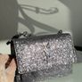 Saint Laurent || Rare Glitter Sunset Bag || Authentic Image 4